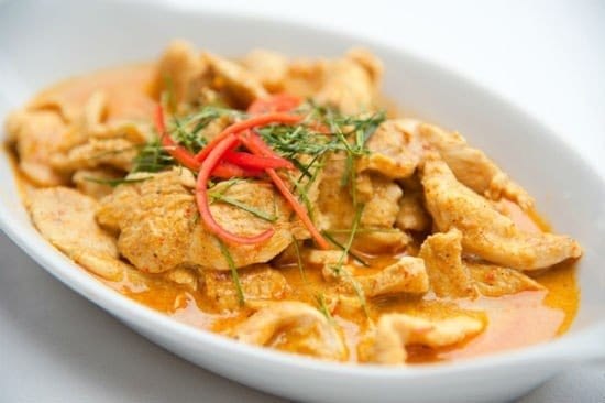 Coconut Tamarind Chicken Curry