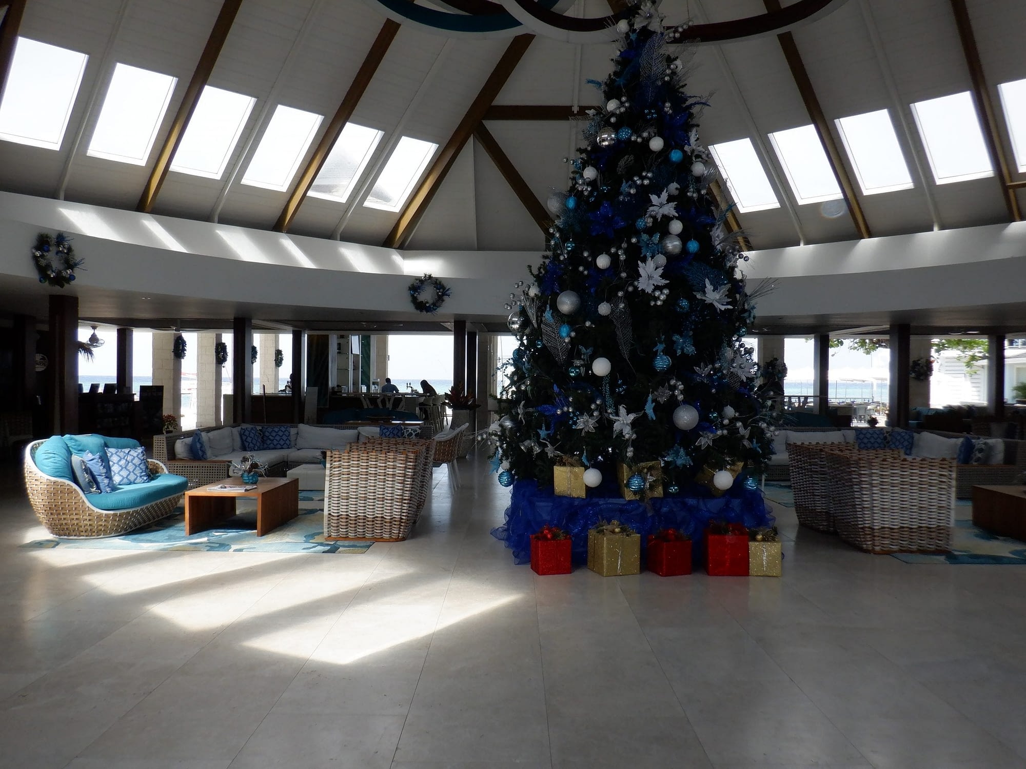 Newly renovated grand hall Sandals and Beaches - Day 4