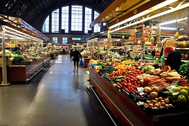 Riga Central Market Indoors