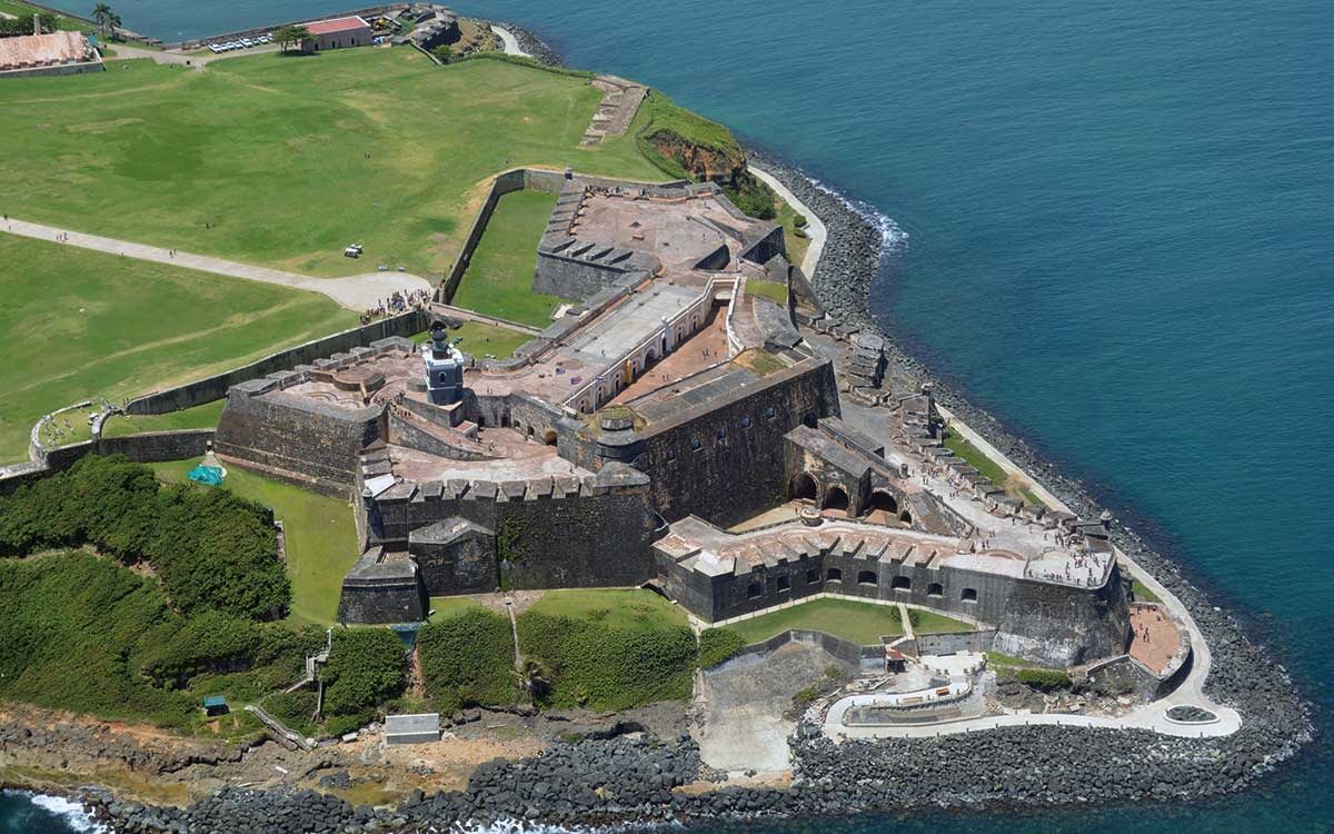 Fort in the Caribbean